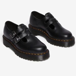 Dr. Martens Black Leather Shoes